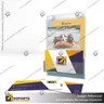 TARJETERO EN PORTA GRAFICA ACRILICO A6 (10.5*14.8 CMS) FORMATO MURO VERTICAL 1.5 MM, foto 6