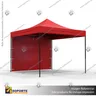TOLDO PUBLICITARIO 3*3 MTS COLOR ROJO, foto 3