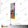MASTIL RECTO ALUMINIO 320*80 CMS PARA BANDERA PUBLICITARIA (C10), foto 6