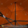 CARPA 3*3 MTS COLOR NARANJA PARA TOLDO PUBLICITARIO (C9), foto 3