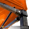 CARPA 3*4.5 MTS COLOR NARANJA PARA TOLDO PUBLICITARIO (C6), foto 8