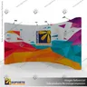 PANEL ARAÑA PAI CURVO DOBLE GRAFICA 6 CUERPOS (420*230 CMS), foto 1