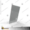 PORTA GRAFICA ACRILICO A4 (21*29.7 CMS) FORMATO L VERTICAL 1.7 MM (C12), foto 12