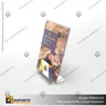 TARJETERO EN PORTA GRAFICA ACRILICO A5 (14.8*21 CMS) FORMATO L VERTICAL 1.5 MM, foto 1