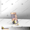 TARJETERO EN PORTA GRAFICA ACRILICO A5 (14.8*21 CMS) FORMATO L VERTICAL 1.5 MM, foto 4