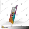 PORTA GRAFICA ACRILICO A6 (10.5*14.8 CMS) FORMATO L VERTICAL 1.7 MM (C50), foto 11