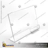 TARJETERO EN PORTA GRAFICA ACRILICO A4 (21*29.7 CMS) FORMATO L HORIZONTAL 2 MM, foto 5