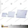 PORTA GRAFICA ACRILICO A5 (14.8*21 CMS) FORMATO L HORIZONTAL 1.7 MM (C12), foto 6