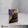 PORTA FOLLETO EN PORTA GRAFICA ACRILICO A5 (14.8*21 CMS) FORMATO T VERTICAL 1.5 MM, foto 2