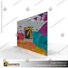 PORTA GRAFICA ACRILICO A5 (14.8*21 CMS) FORMATO T HORIZONTAL 1.7 MM (C12), foto 11