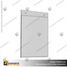PORTA GRAFICA ACRILICO A6 (10.5*14.8 CMS) FORMATO MURO VERTICAL 1.5 MM + SET EMBELLECEDORES, foto 8