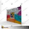 PORTA GRAFICA ACRILICO A3 (29.7*42 CMS) FORMATO MURO HORIZONTAL 2.5 MM + SET EMBELLECEDORES, foto 3