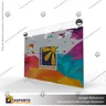 PORTA GRAFICA ACRILICO A5 (14.8*21 CMS) FORMATO MURO HORIZONTAL 1.5 MM + SET EMBELLECEDORES, foto 6