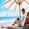 QUITASOL SOMBRILLA DE MADERA DE 3.6 MTS LONA COLOR BEIGE, foto 4