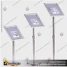 PORTA GRAFICA MARCO CLIP ALUMINIO CON PEDESTAL AJUSTABLE FORMATO A3 (29.7*42 CMS) (C10), foto 2