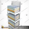 EXHIBIDOR MODULAR PARA PRODUCTOS 35*24*132 CMS PAYLOADER ESTANDAR BANDEJA BLANCA (C2), foto 7