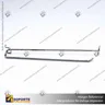 GANCHERA METALICA DOBLE PANEL PERFORADO, foto 2