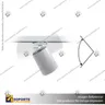 FOCO TRACK LIGHT HAMBURGO 30W BLANCO, foto 5