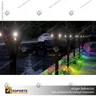 LAMPARA SOLAR S11 2W ESTACA 360 CAMINO JARDIN CON PANEL INTEGRADO RGB, foto 6