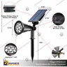 LAMPARA SOLAR S1 7W ESTACA CON PANEL INTEGRADO BLANCO CALIDO, foto 2