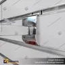 SOPORTE DE REPISA A PANEL RANURADO CON VENTOSAS 20 CM, foto 4