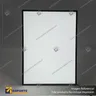 PANEL MENU SLIM BOX 1 CARA A3 CON PINES (312X427) COLOR NEGRO, foto 2
