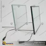 PANEL MENU SLIM BOX 1 CARA A4 CON PINES (225X304) COLOR NEGRO, foto 6