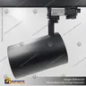 VERSALLES - FOCO LED TRACK LIGHT TRIFASICO COB 30W 3000K NEGRO 12, foto 2