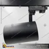 VERSALLES - FOCO LED TRACK LIGHT TRIFASICO COB 30W 3000K NEGRO 36, foto 2