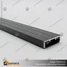 MG27 RIEL MAGNETICO SLIM NEGRO 27X7X3000 MM, foto 3