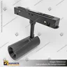 MONACO-FOCO TRACK LIGHT MAGNETICO CUERPO NEGRO 6W 48V 4000K, foto 8