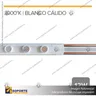 MG27 LUGANO - LAMPARA REJILLA CUERPO BLANCO 12W 540MM CALIDO 3000K 48V, foto 1