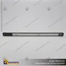 MG27 LUCERNA - LAMPARA LINEAL CUERPO NEGRO 10W 400MM NEUTRO 4000K 48V 150O, foto 5