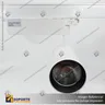 CANNES - FOCO LED TRACK LIGHT TRIFASICO COB 30W 3000K BLANCO 24, foto 5