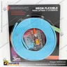 BLISTER NEON LED CYAN AZUL HIELO PARA TEXTOS 21W 12V IP65 3MTS, foto 2