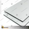 PLANCHA DE ALUMINIO COMPUESTO BLANCO MATE 3 MM / AL-011 MICRAS USO PUBLICITARIO, foto 1
