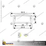 PERFIL PARA CINTA LED ALP 013 3MT, foto 3