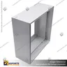 PERFIL FRAMELESS ALUMINIO 10 CM, foto 1