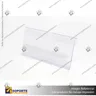 FLEJERA PORTA PRECIO PARA GANCHERA 80X40MM, foto 1