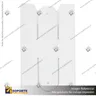 CARD HOLDER STOP/BLANCO/BLANCO, foto 2