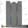 CARD HOLDER STOP/GRIS PLATA/GRIS PLATA, foto 1
