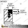 MCED - ROUND & SQUARE PANEL EDGING PROFILES, foto 5