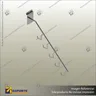 WATERFALL DISPLAY BRACKET: 5 HOOKS