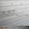 POLYCARBONATE SHELF BRACKET