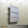 ALUMINIUM SLATWALL - 50MM PITCH, foto 1