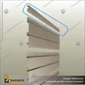 ALUMINIUM SLATWALL - 75MM PITCH, foto 4