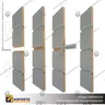 50MM PITCH SLATWALL PANELS, foto 4