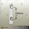 150MM PITCH SLATWALL PANELS, foto 2