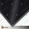 PVC ESPUMADO NEGRO - 2440 MM - 1220 MM - 3 MM