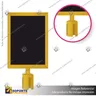 PORTA GRAFICA VERTICAL AMARILLA PARA SEPARADOR CON CINTA RETRACTIL
